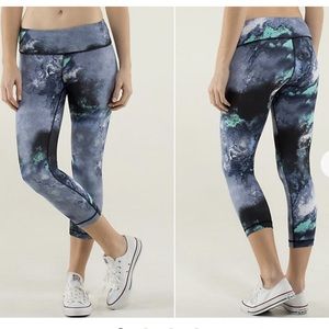 Lululemon Wunder Under Rare Milky Way Print